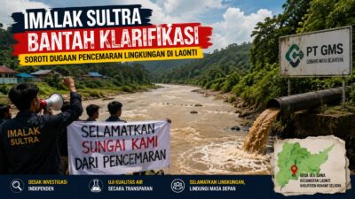 Dugaan Pencemaran Laonti Mengemuka, IMALAK Minta Uji Kualitas Air
