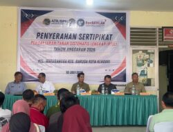 Bahtra: Sertifikat Tanah Bukti Kehadiran Negara Lindungi Hak Rakyat