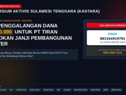 KASTARA Sentil PT Tiran, Minta Serius Wujudkan Hilirisasi Nikel