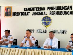 Evaluasi Kinerja, UPP Molawe Tekankan Keselamatan Pelayaran