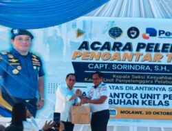 Pisah Sambut di KUPP Molawe, Capt. Sorindra Tekankan Keselamatan Pelayaran